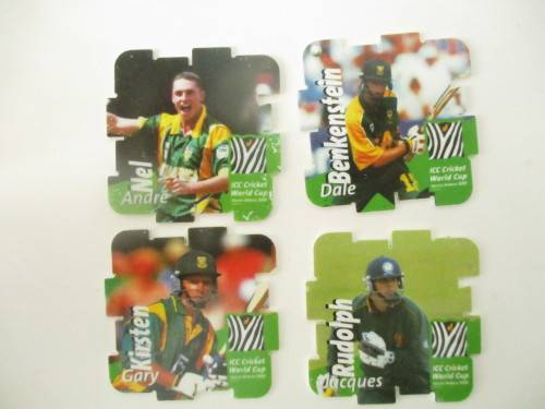 CRICKET TAZOS - LOT O 4