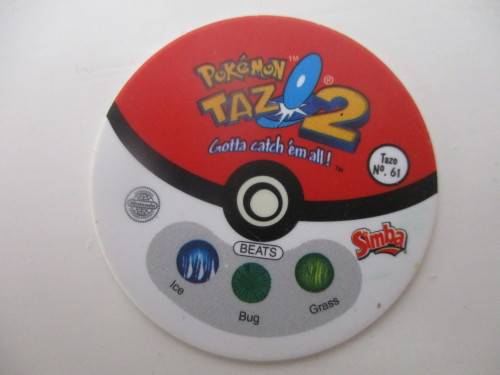 POKEMON LOT OF 4 DIFFERENT TAZOS