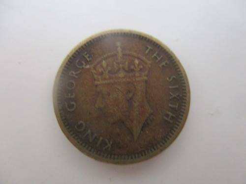 CHINA - HONG KONG - 1949 -  5 c  COIN