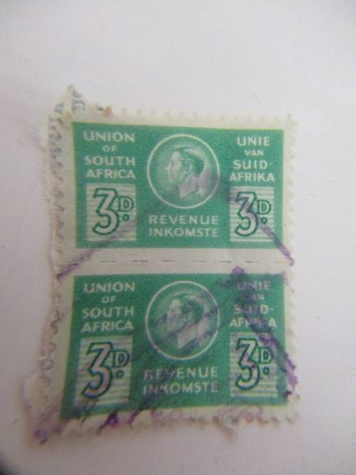 SOUTH AFRICA LOT OF REVENUE STAMPS