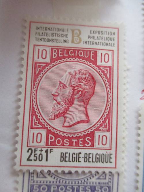 BELGIUM - LOT OF MOUNTED UNUSED STAMPS