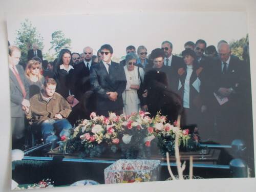 ELIZE BOTHA - PLUS 2  PRESS PHOTOGRAPHS OF FUNERAL