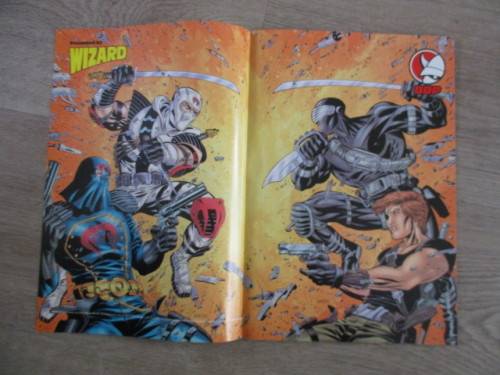 MARVEL POSTER PRESENTED  BY WIZARD 2 SIDED POSTER - 26 X  35 CM