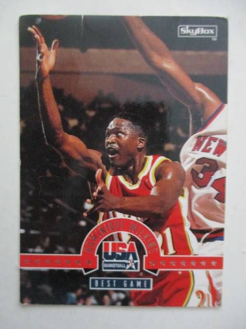 SKYBOX - USA BASKETBALL CARDS MAGIC ON - DOMINIQUE  WILKINS
