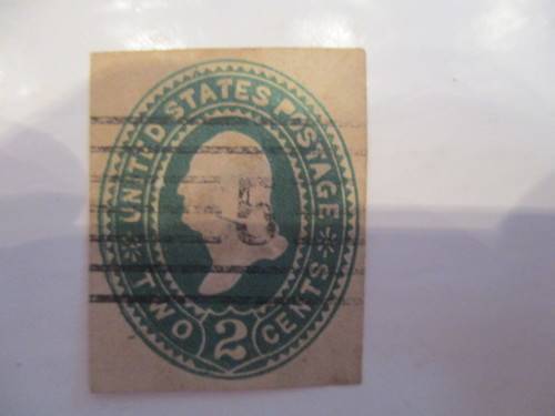 AMERICA - EMBOSSED LOT OF  4 USA STAMPS ABE LINCOLN AND BEN FRANKLIN  STAMPS - 1909
