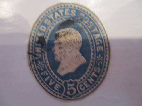 AMERICA - EMBOSSED LOT OF  4 USA STAMPS ABE LINCOLN AND BEN FRANKLIN  STAMPS - 1909