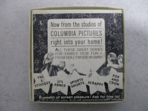 VINTAGE 8 MM MOVIE - FABULOUS FABLES - FOX AND THEGRAPES - COLUMBIA PICTURES