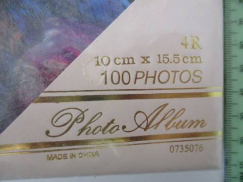 NEW PHOTO ALBUM CAN BE USED FOR POST CARDS AND BANK NOTES