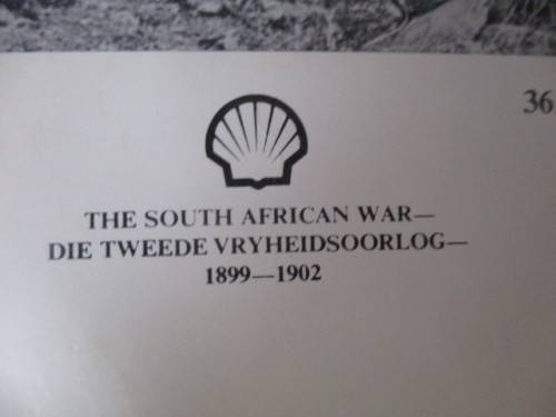 BEAUTIFUL VINTAGE -POSTER / PRINT - GENERAL SMUTS WITH BOER COMMANDERS  39 CM X 31 CM