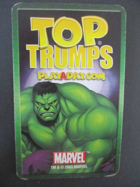TRUMPS DC / MARVEL TRADING CARDS 2003 - JEAN GREY