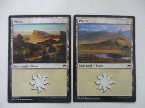 MAGIC THE GATHERING TRADING CARDS - LOT OF 2 LAND