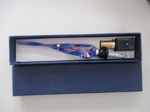 BEAUTIFUL MERANO FOUNTAIN PEN AND INK BOTTLE STILL IN BOX!!!!