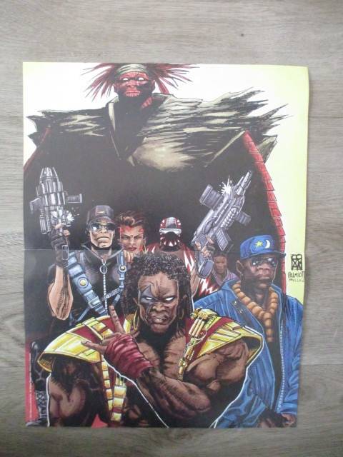 DC COMICS - BLOOD SYNDICATE NO. 1  - 1993 WITH2 POSTERS AND TRADING CARD !!!!! GREAT CONDITION