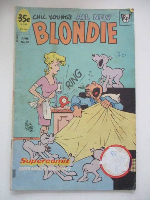 SUPERCOMIX - ALL NEW BLONDIE  - 1983 - A SOUTH AFRICAN COMIC