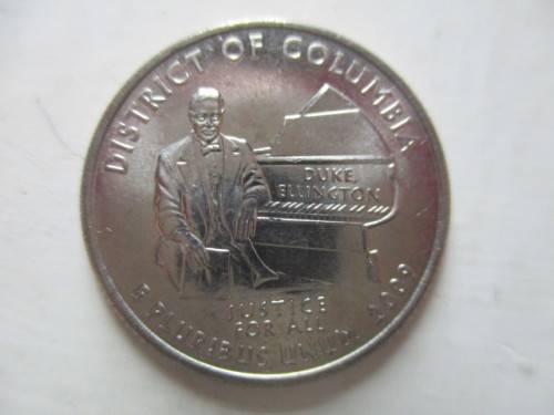 AMERICA 1/4 DOLLAR DISTRICT OF COLUMBIA  2009 UNCIRCULATED COIN