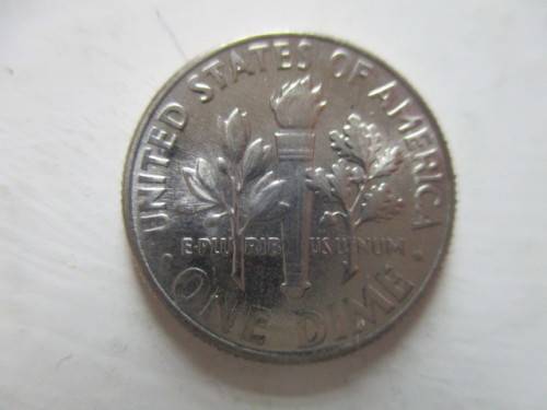 AMERICA DIME 10c COIN ROOSEVELT 1965 UNCIRCULATED COIN