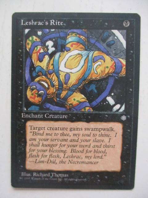 MAGIC THE GATHERING - LESHRAC`S RITE - ICE AGE