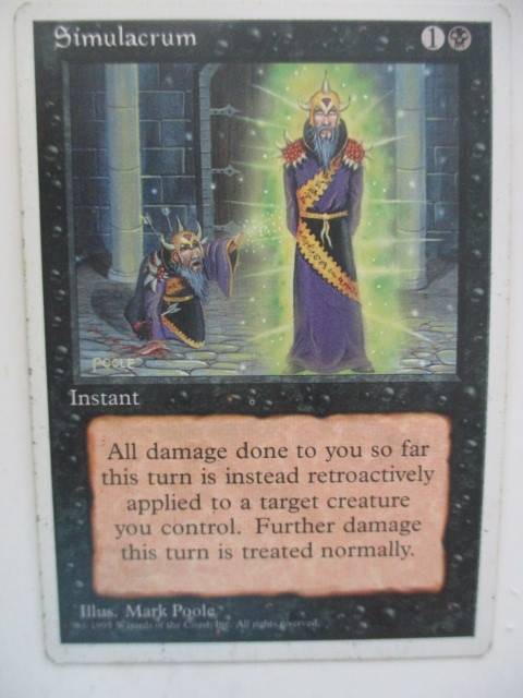 MAGIC THE GATHERING - SIMULACRUM - 4TH EDITION