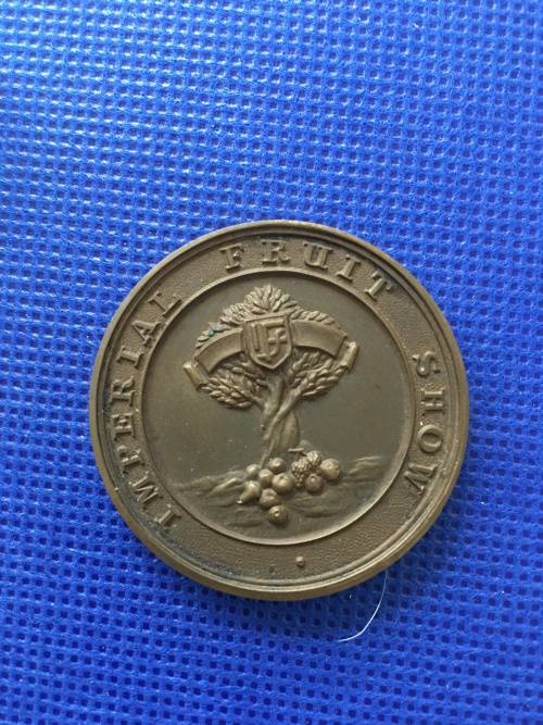 MEDALION FRUIT SHOW  1936 BRONZE