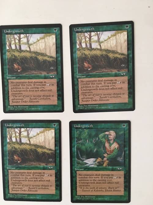MAGIC THE GATHERING - UNDERGROWTH ALLIANCES