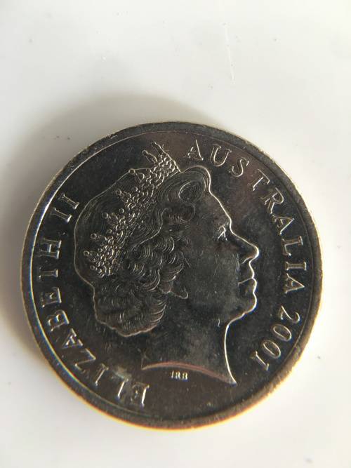 AUSTRALIA LOVELY 10c COIN 2001