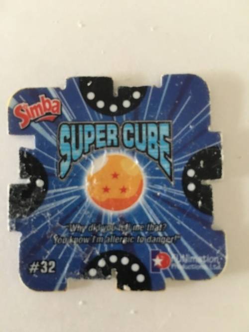 DRAGON BALL Z CUBE TAZO - NO. 32