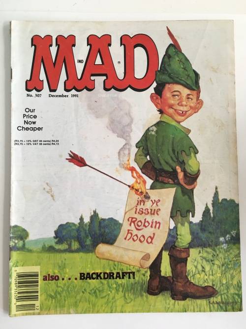 VINTAGE - MAD MAGAZINE - NO. 307 - 1991