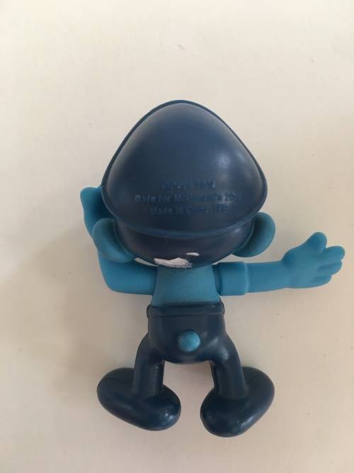 LOVELY PILOT SMURF - MC DONALDS VERSION