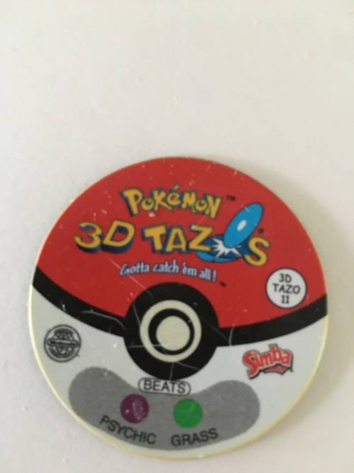 POKEMON 3D TAZO - NO. 11