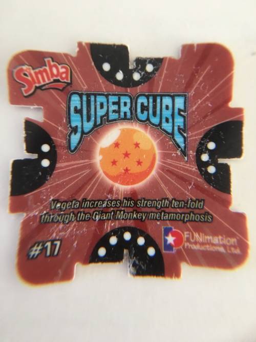 DRAGON BALL Z CUBE TAZO NO. 17