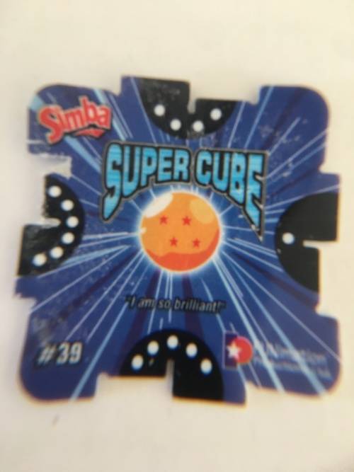 DRAGON BALL Z CUBE TAZO NO. 39