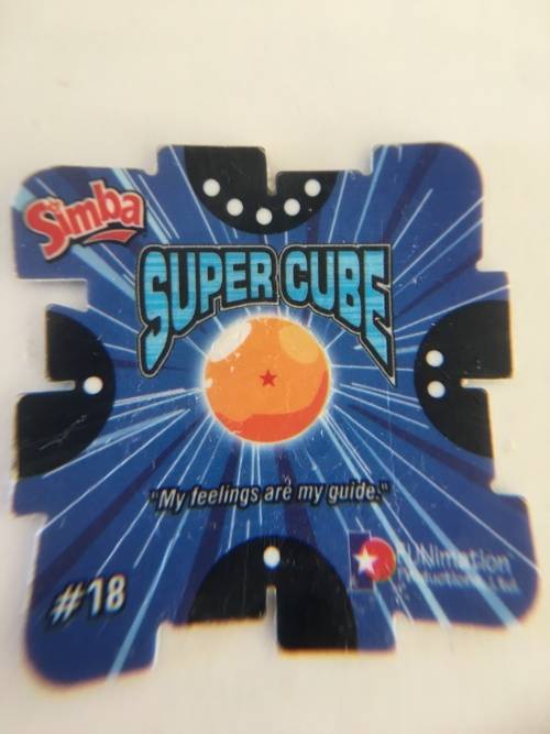 DRAGON BALL Z CUBE TAZO NO. 18