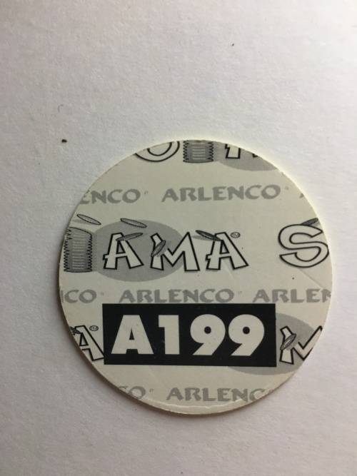 VINTAGE RUGBY TAZO - BY ARLENO NO. A199