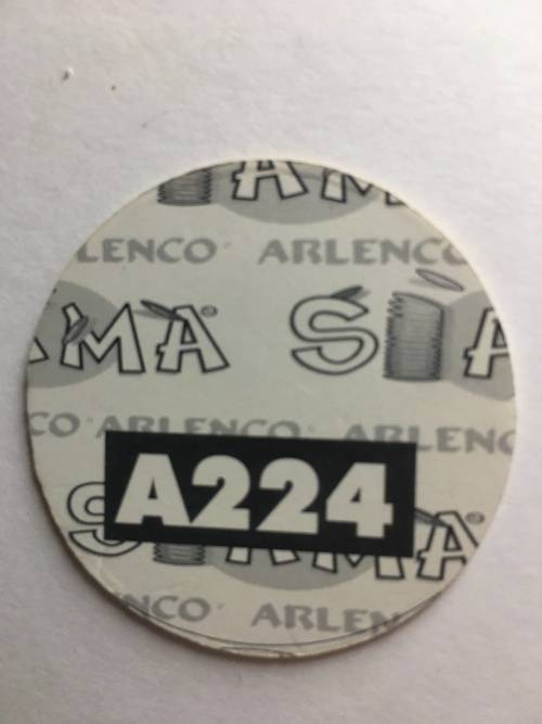 VINTAGE RUGBY TAZO - BY ARLENCO NO. A224