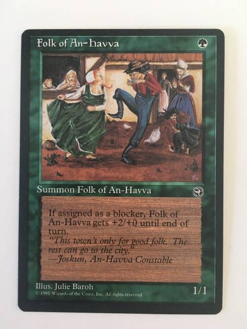 MAGIC THE GATHERING -  2 HALF SETS -  PRISMATIC WARD X 2 - FOLK OF AN-HAVVA X 2