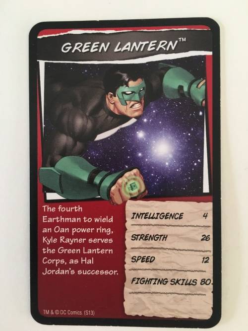 DC TOPPS HERO CARDS - GREEN LANTERN - 2017 2 DIFFERENT EDITIONS