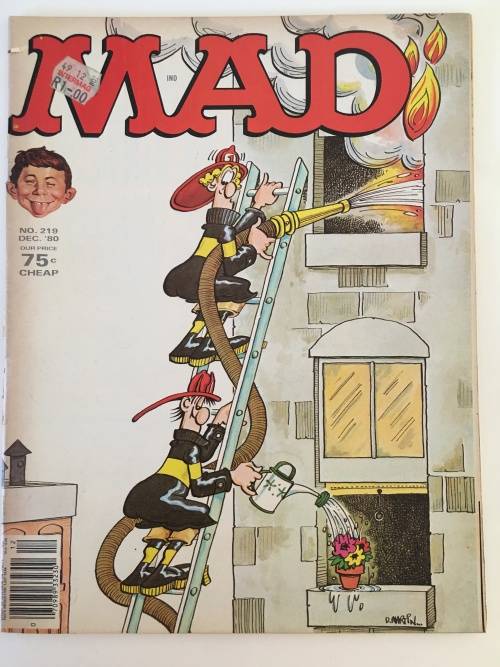 VINTAGE MAD MAGAZINE -  NO. 219 - 1980