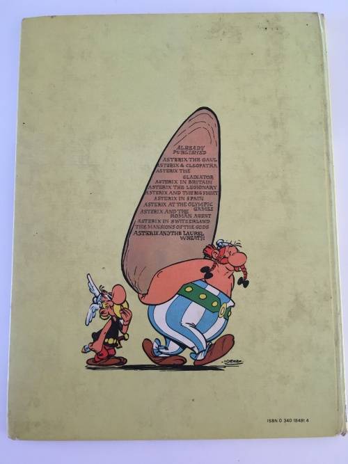 A VINTAGE ASTERIX AND THE GOTHS HARD COVER - SECOND IMPRESSION - 1975