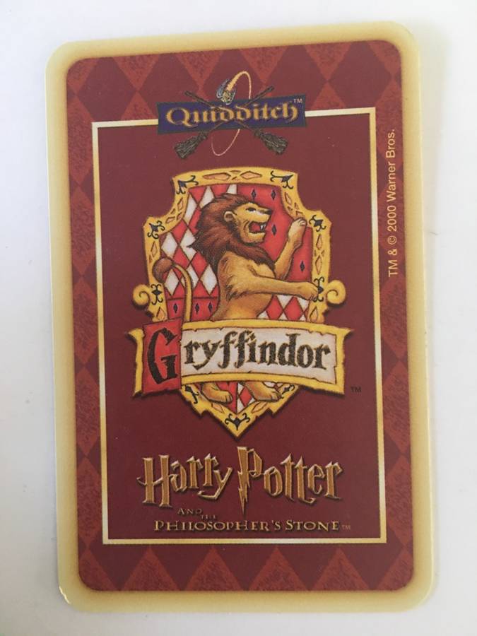 HARRY POTTER AND THE PHILOSOPHER`S STONE - TRADING CARD WARNER BROTHERS 2000 - SPELL -