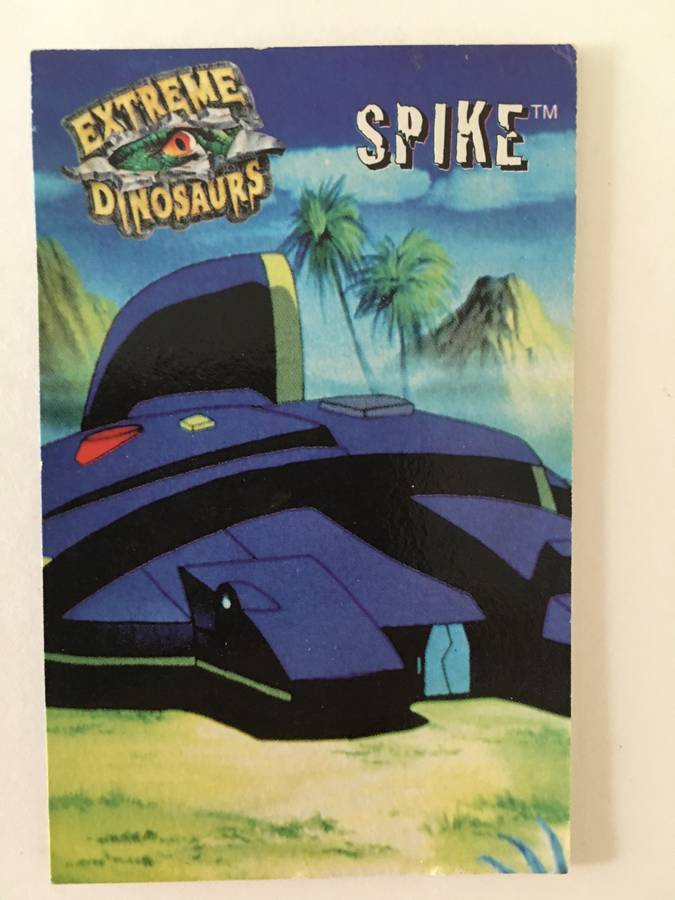 KFC 3 VINTAGE TRADING CARDS - EXTREME DINOSAURS  1998 X 3