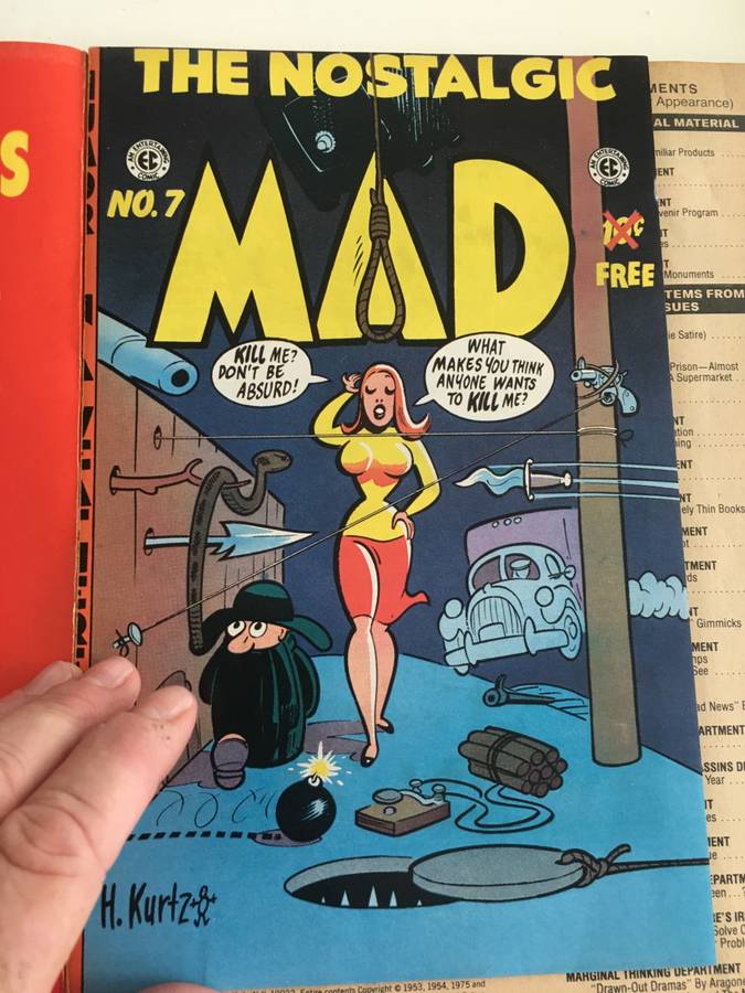 LOVELY VINTAGE MAD SUPER SPECIAL FULL 1979 FREE THE NOSTALGIC MAD COMIC  INSIDE  NO. 28