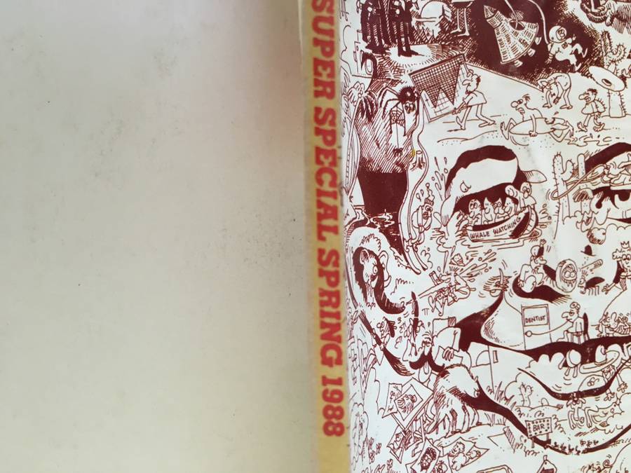 VINTAGE MAD MAGAZINE - NO. 62 - 1988 NICE THICK ISSUE
