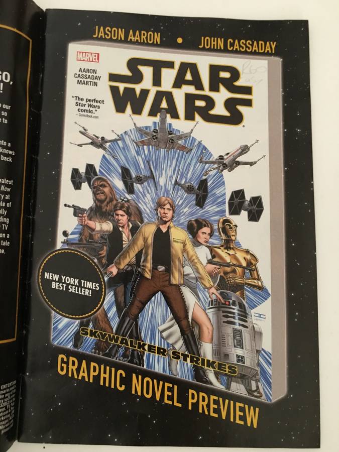 LOVELY MARVEL - STAR WARS - NO. 1 - 2016 - STAR WARS MOVIE SAMPLER