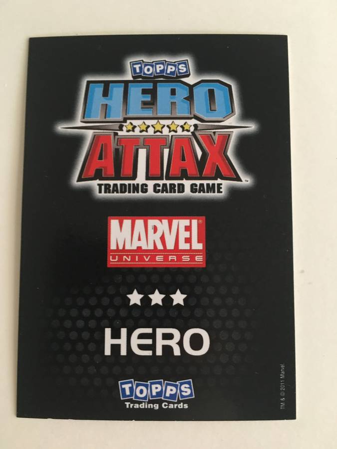 DC MARVEL TOPPS HERO TRADING CARD - ICE MAN