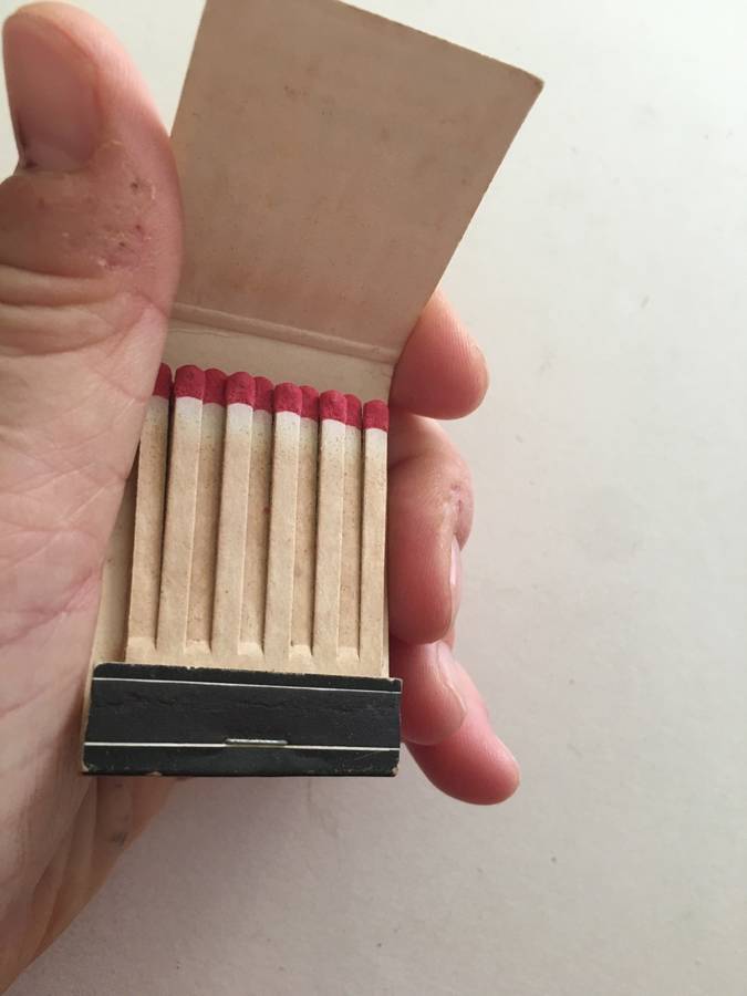 VINTAGE MATCHBOOK - ADVENTURE IN LIVING