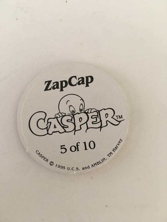 ZAPCAP CASPER TAZO 1995 - HOLOGRAM TAZO NO. 5
