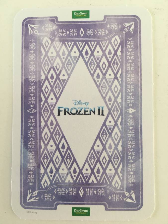LOVELY DISCHEM DISNEY'S FROZEN II - TRADING CARD / PLAYING CARD - NO. 48 OF 54