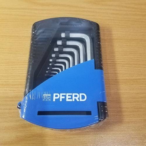Pferd 9pcs Allen Key Set 1.5mm - 10.0mm CR-V Steel