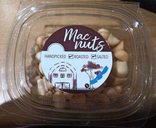 1 Kg Macadamia Nuts Roasted and Salted