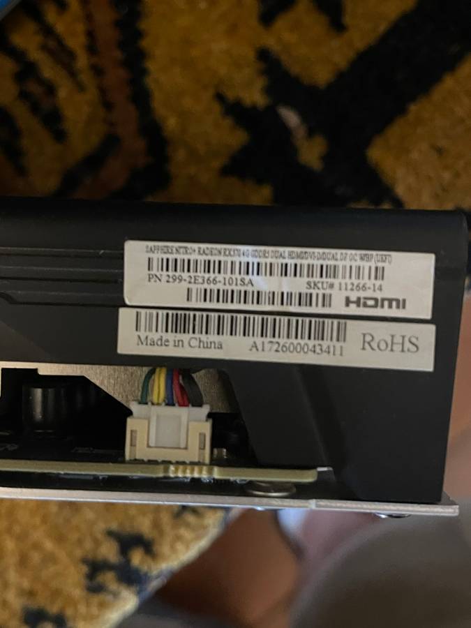 Sapphire RX570 4Gb Nitro +